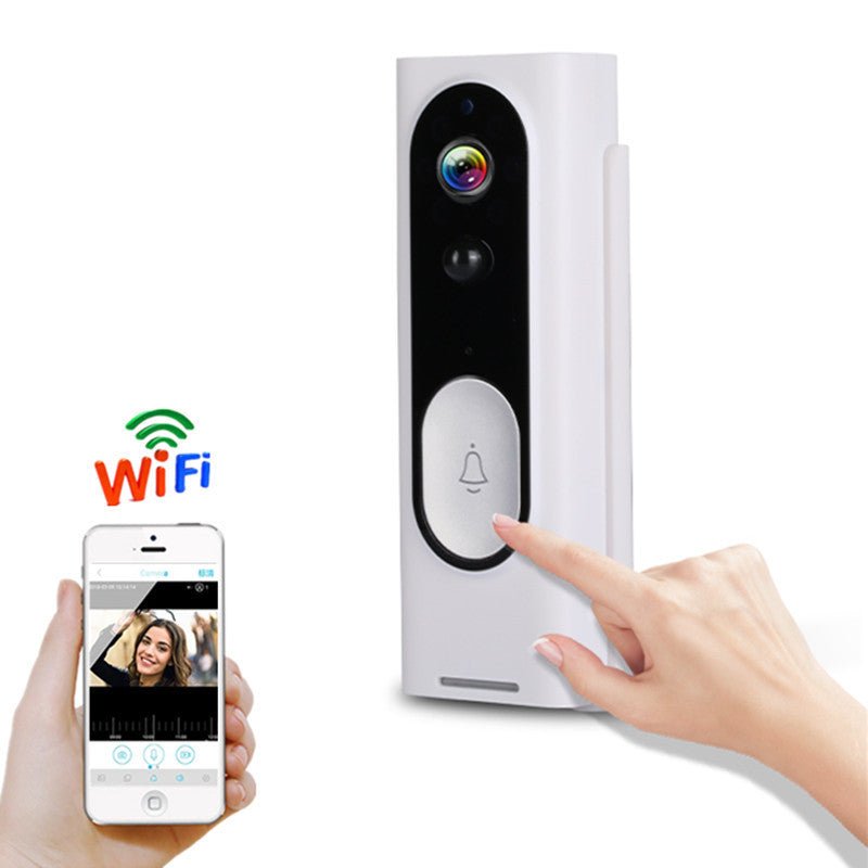 Smart Home Security Remote Monitoring Camera Voice Intercom 1080P Wireless WiFi Video Doorbell - Tech Cirqit