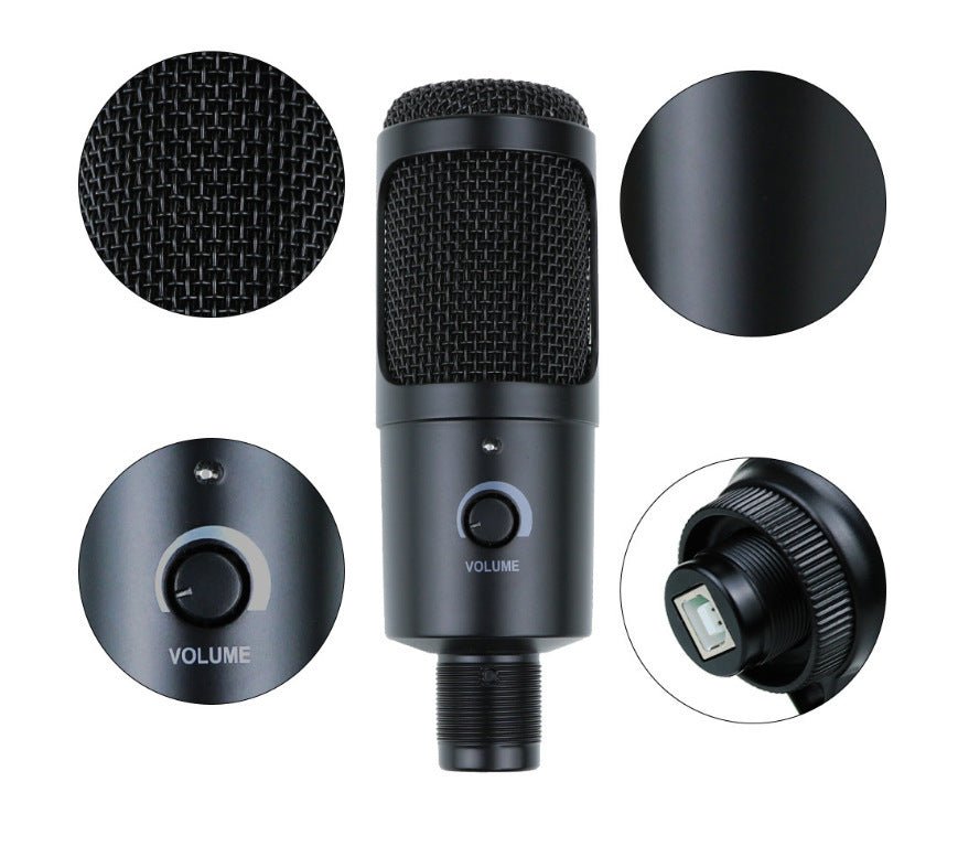 Computer Usb Live Condenser Microphone - Tech Cirqit