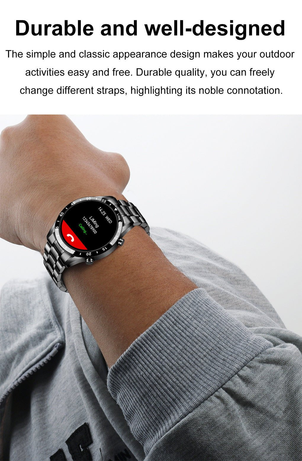 Lige's New Smart Watch Upgrade Smart Wearable Watch - Tech Cirqit