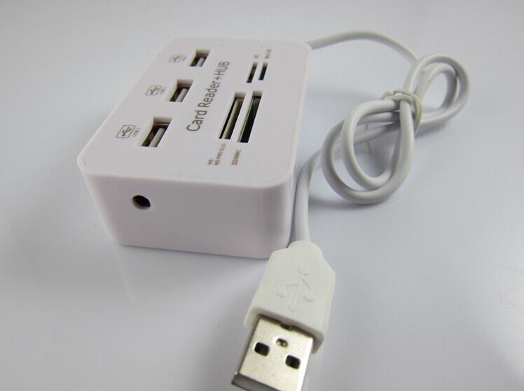 USB 2.0 HUB Hub Multi - Card Reader - Tech Cirqit