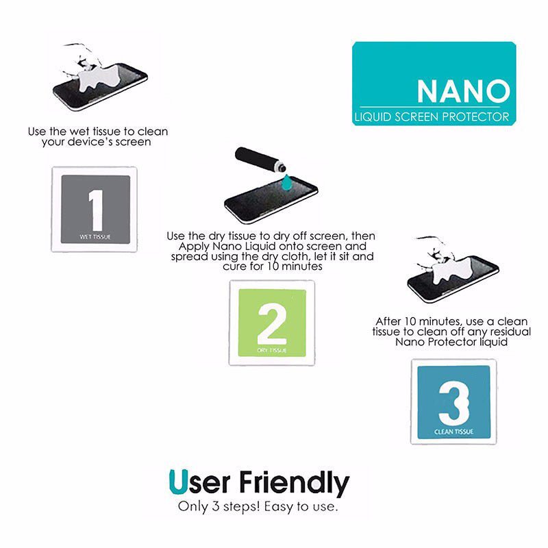 Universal Nano Liquid Screen Protector for Phone - Tech Cirqit