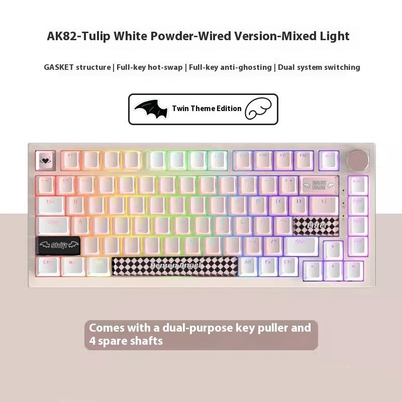 Creative Color Gaming Home Office Keyboard - Tech Cirqit