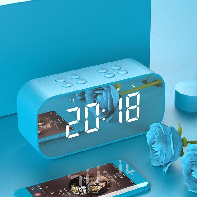 Wireless bluetooth speakers with LED display Clock - Tech Cirqit