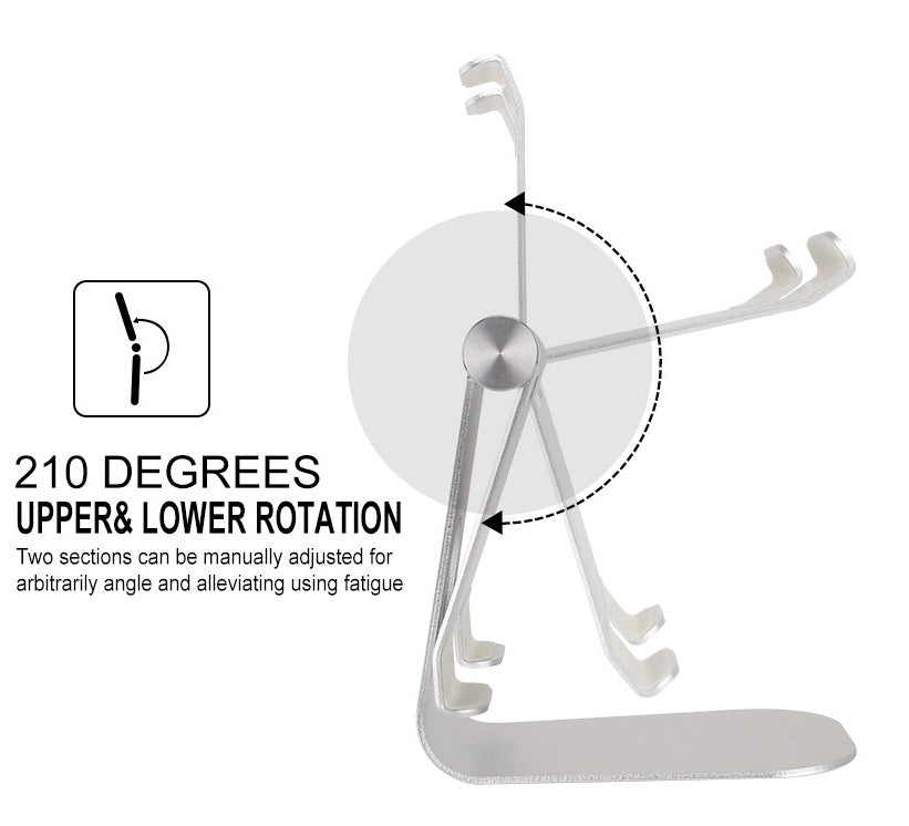 Compatible with Apple, Tablet Stands Holder For Ipad Stand Mini Tablet Phone Mount Support Deskt Accessories Adjustable Bracket - Tech Cirqit