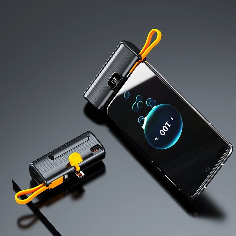 Power Bank Compact Portable Capsule Power Bank - Tech Cirqit