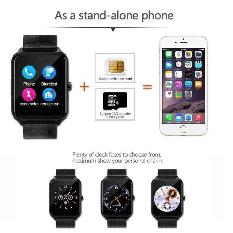 Z60 smart watch Bluetooth smart wear card phone watch - Tech Cirqit