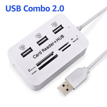 USB 2.0 HUB Hub Multi - Card Reader - Tech Cirqit