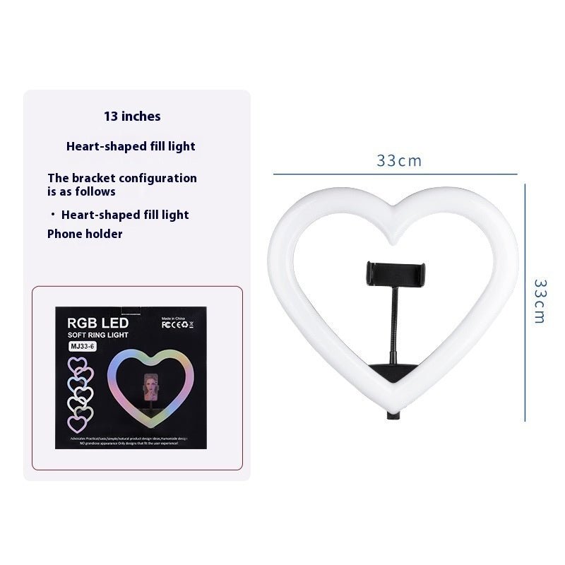 Mobile Phone Photography Live Streaming Beauty Lamp Love - Tech Cirqit