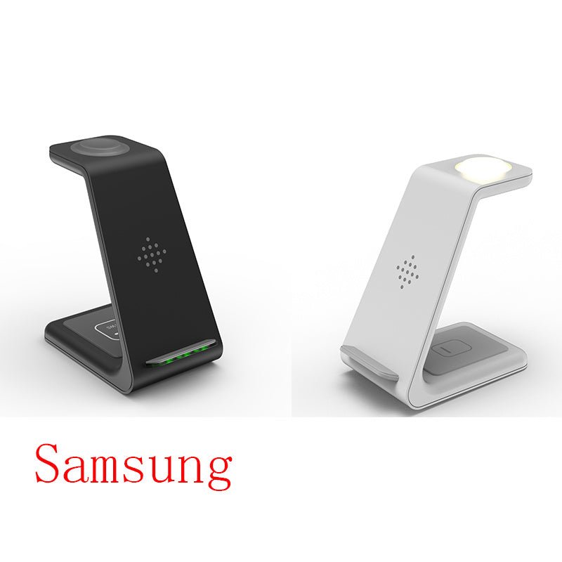 3 In 1 Fast Charging Station Wireless Charger Stand Wireless Quick Charge Dock For Phone Holder - Tech Cirqit