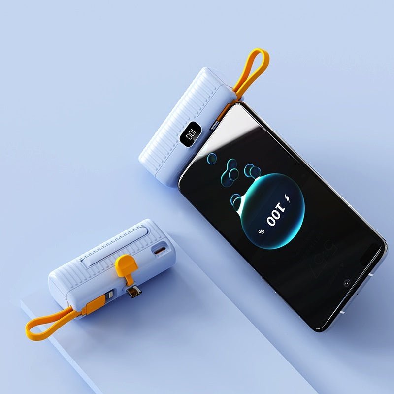 Power Bank Compact Portable Capsule Power Bank - Tech Cirqit