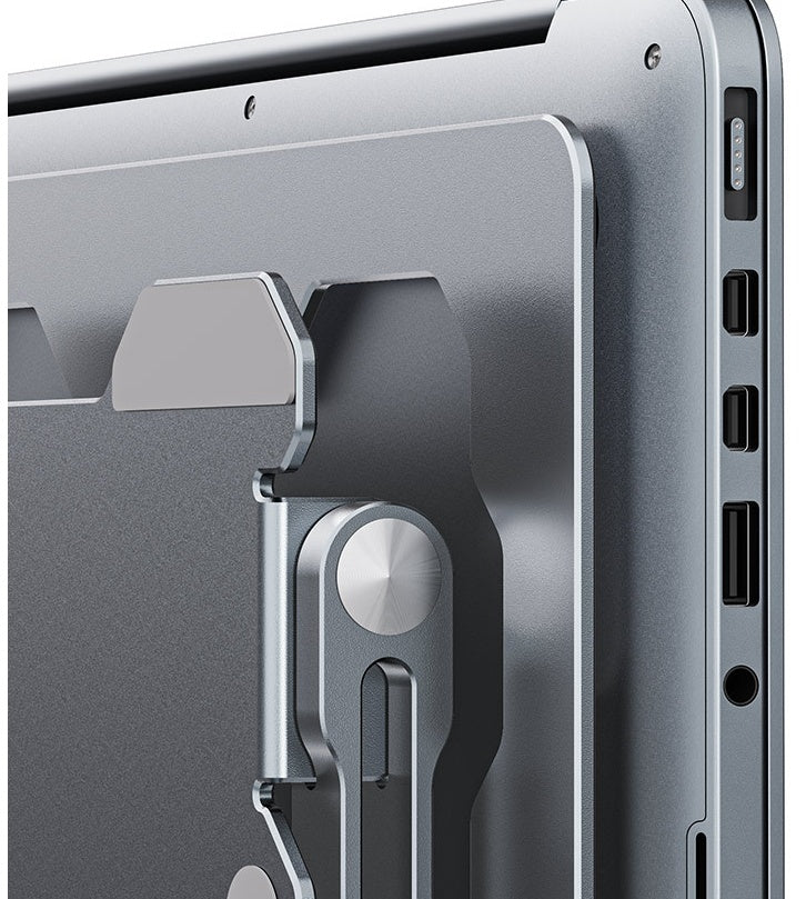 Adjustable Laptop Stand Portable Computer Stand Aluminum Alloy Laptop Riser Compatible Laptop Stand Holder - Tech Cirqit